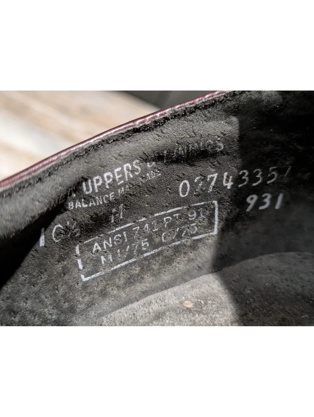 Vintage Oxfords Oxblood Goodyear Heel 10.5M